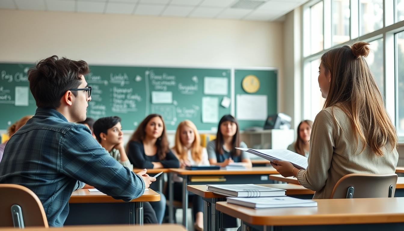 University campus and academic environment in Paris